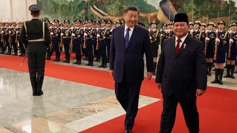 FOTO: Momen Keakraban Presiden China Sambut Prabowo hingga Dukung Pendanaan Makan Bergizi Gratis di RI