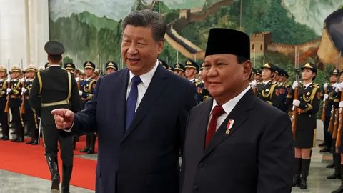 FOTO: Momen Keakraban Presiden China Sambut Prabowo hingga Dukung Pendanaan Makan Bergizi Gratis di RI
