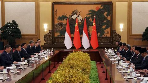 FOTO: Momen Keakraban Presiden China Sambut Prabowo hingga Dukung Pendanaan Makan Bergizi Gratis di RI