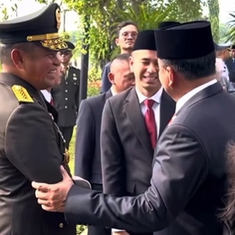 Seperti Bapak dan Anak, Menko Polkam Budi Gunawan Cium-Rangkul Hangat Raffi Ahmad