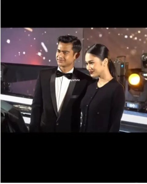 Momen Pratama Arhan dan Azizah Salsha hadiri acara bareng usai isu perselingkuhan. (sumber: Instagram/thariqhalilintar/arhanazizah.official)