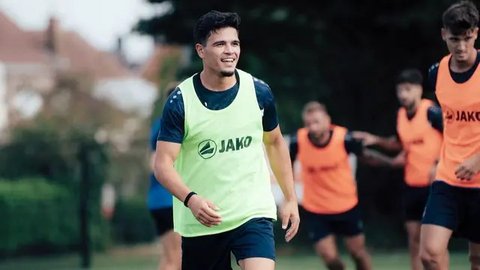 Calon bek Timnas Indonesia, Kevin Diks. (Bola.com/Dok.Instagram Kevin Diks).