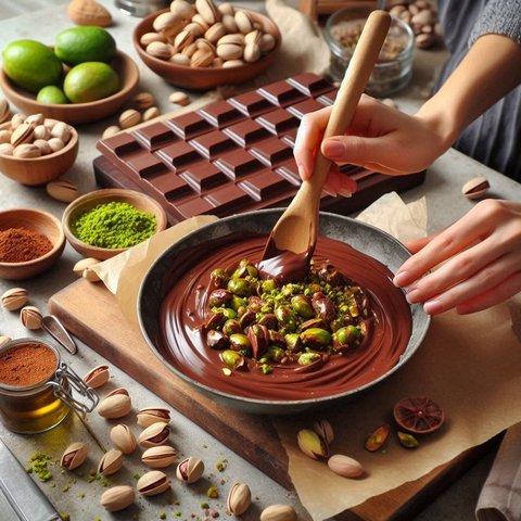 Resep Cokelat Pistachio Dubai