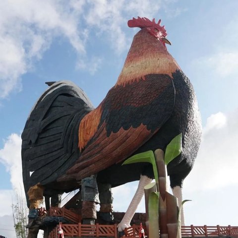 Hotel Berbentuk Ayam Ini Pecahkan Rekor Dunia, Lokasinya di Negara Tetangga