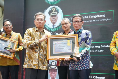 DPMPTSP Kota Cilegon Raih Penghargaan Investasi Tertinggi di Banten untuk Ketiga Kalinya