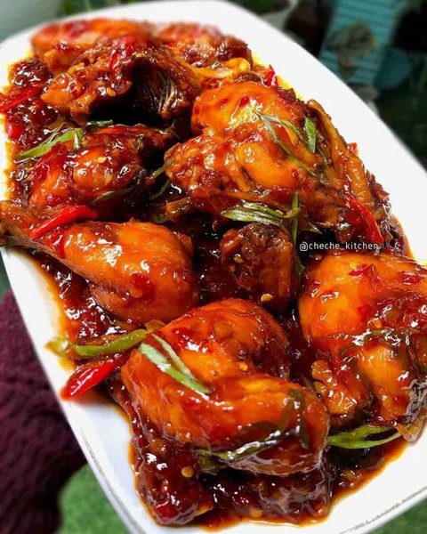 ilustrasi ayam kecap/masakapahariini.com