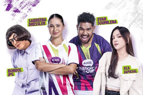 Fun match selebriti dalam Grand Final ANC 2024.