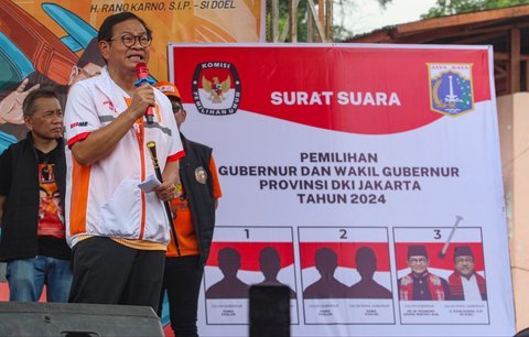 FOTO: Pukul Kentungan, Pramono Anung Resmikan Posko Pemenangan dan Gerakan Jaga TPS Pilkada Jakarta