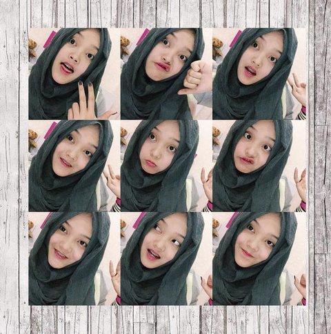 Buat yang belum tahu, Putri Delina memang sempat suka memakai hijab dengan gaya berlipat-lipat yang hits pada masanya.