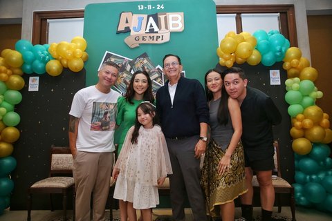 8 Momen Seru Peluncuran Single Terbaru 'Ajaib' oleh Gempi, Dhadiri Oleh Nagita Slavina dan Ariel NOAH