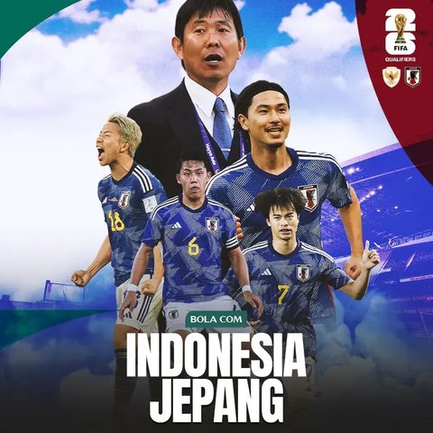 Kualifikasi Piala Dunia 2026 - Timnas Indonesia Vs Jepang - Jay Idzes, Maarten Paes, Kevin Diks Vs Takefusa Kubo, Kaouri Mitoma, Wataru Endo (Bola.com/Adreanus Titus/Geaby Fadhilatu Sholik