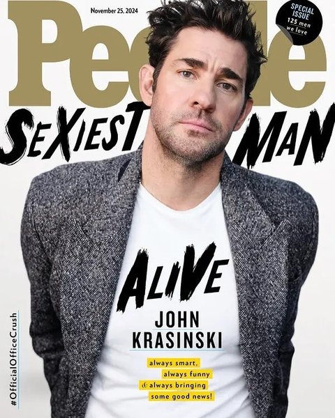 John Krasinski Dinobatkan sebagai Pria Terseksi Dunia 2024 Versi Majalah People