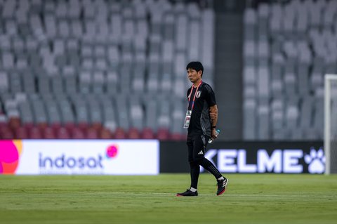 FOTO: Mengintip Timnas Jepang Jajal Rumput Stadion Gelora Bung Karno Jelang Hadapi Timnas Indonesia