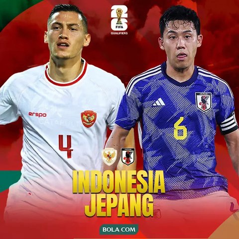 Kualifikasi Piala Dunia 2026 - Timnas Indonesia Vs Jepang: Calvin Verdonk Vs Koki Ogawa (Bola.com/Adreanus Titus)