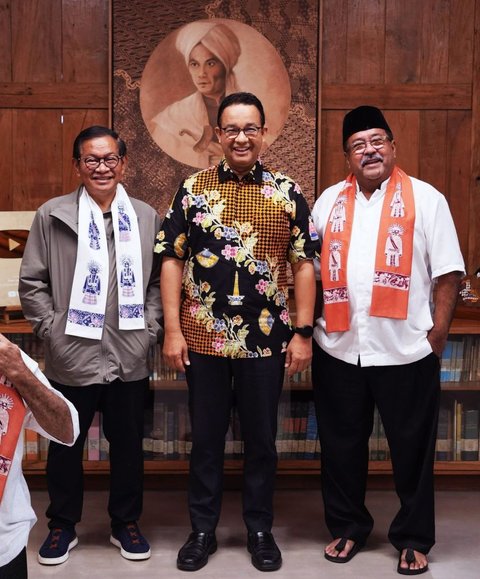 FOTO: Tawa Lepas Anies Baswedan dan Pramono-Rano, Sinyal Dukungan?