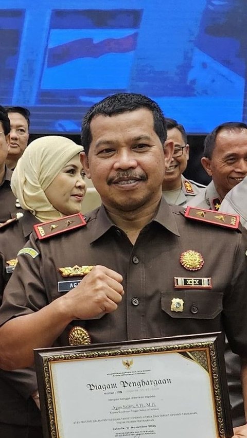 20 Kejaksaan Tinggi Terima Penghargaan Pin Emas dari Menteri ATR/BPN