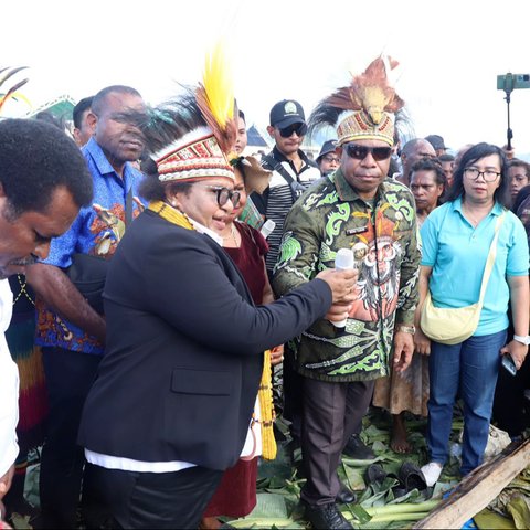 Kunker ke Papua Tengah, Wamendagri Ribka Bicara Pembangunan Manajemen Pemerintahan di 4 DOB