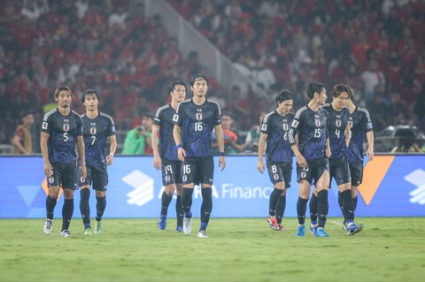 FOTO: Timnas Indonesia Menyerah 0-4 di Tangan Jepang