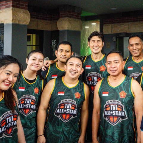 Panglima TNI Mendadak jadi Anak Basket