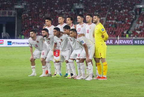 FOTO: Sejarah Baru! Indonesia Taklukan Arab Saudi, Bikin GBK Membara