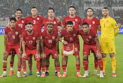 Timnas Indonesia. (AFP/Bay Ismoyo)