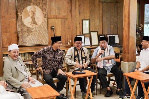 Momen Pramono, Rano Karno dan Anies Kumpul Bareng Ulama