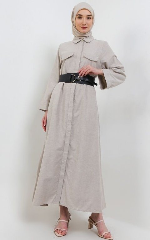 7 Inspirasi Baju Gamis Rayon untuk Lebaran 2025, Tampil Anggun dan Modis!