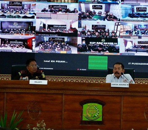 Kunker ke Kejati Lampung, Jaksa Agung Ingatkan Netralitas Kejaksaan Selama Pilkada Serentak 2024