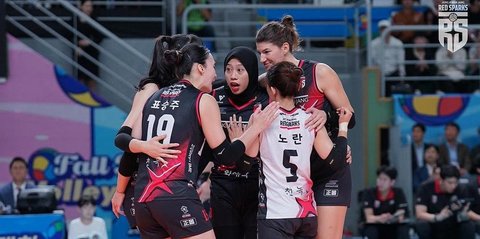 Hasil Korean V League 2024/25: Minus Megawati, Red Sparks tak Berdaya Lawan Pink Spiders