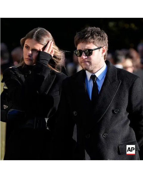 Potret pemakaman Liam Payne, dihadiri anggota One Direction. (sumber: Instagram/apnews)