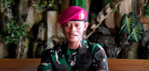 Merinding Pesan sang Komandan di Sarang Petarung Prajurit Korps Marinir