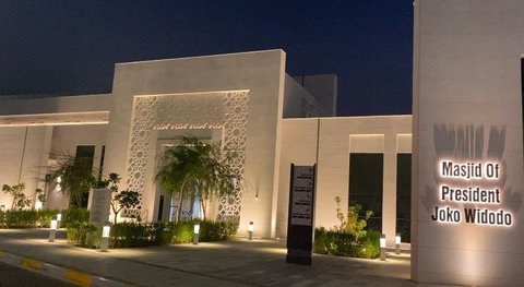 Melihat Masjid of President Joko Widodo di Abu Dhabi