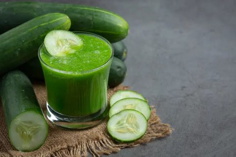 Jus Timun (Credit; Freepik/jcomp)