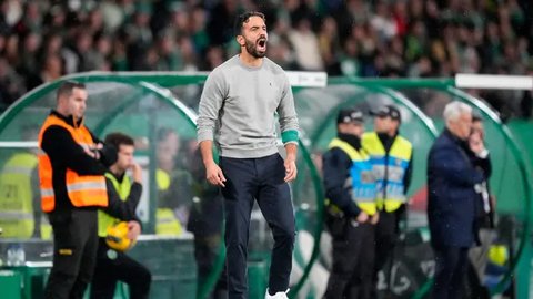 Pelatih Sporting Lisbon, Ruben Amorim. (AFP/Carlos Costa)