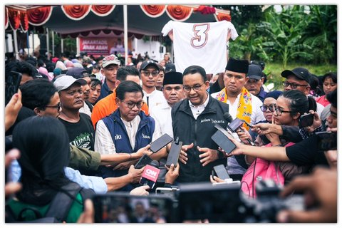 FOTO: Momen Anies dan Ahok Satu Barisan Dukung Pramono-Rano di Pilkada Jakarta