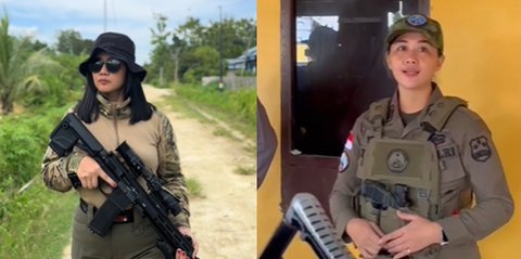 Polwan Cantik ini Ramai Disebut Mirip Veronica Tan,