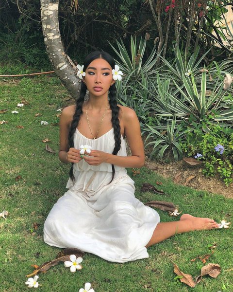 Potret Moon Gabi, Model Eksotis yang 'Tabrak' Standar Kecantikan Korea