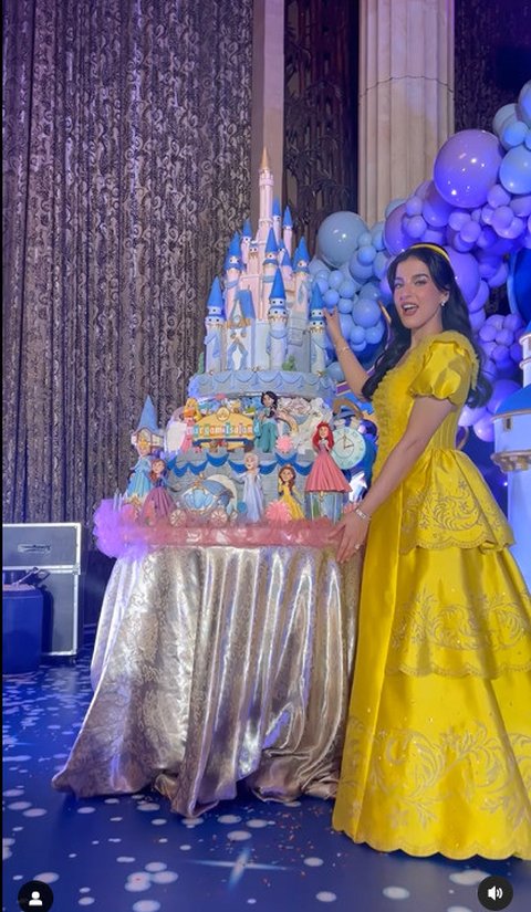 Kehebohan Ulang Tahun Maryam dan Isa Anak Tasya Farasya, Bertema Disney dengan Dekorasi Super Megah