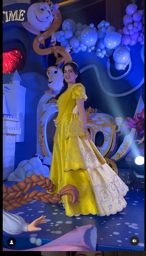 Kehebohan Ulang Tahun Maryam dan Isa Anak Tasya Farasya, Bertema Disney dengan Dekorasi Super Megah