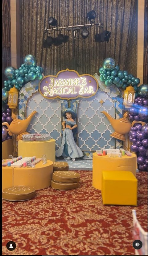 Kehebohan Ulang Tahun Maryam dan Isa Anak Tasya Farasya, Bertema Disney dengan Dekorasi Super Megah
