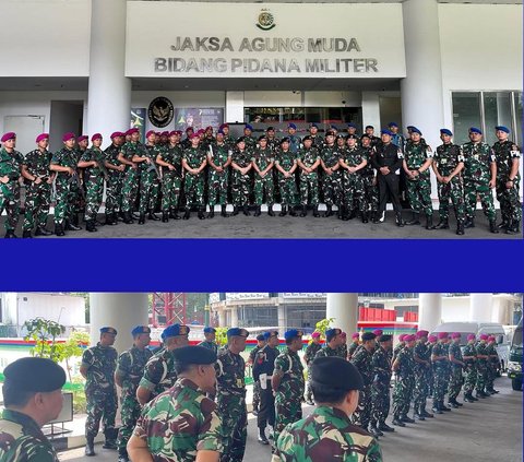 Arahan Jampidmil Saat Apel Pengecekan Personel TNI di Kejaksaan