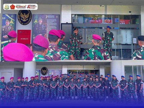 Arahan Jampidmil Saat Apel Pengecekan Personel TNI di Kejaksaan