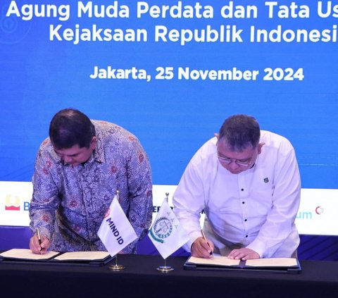 Jalin Kerja Sama dengan MIND ID,  Kejaksaan Agung Dukung Penerapan Teknologi Bersih Industri Tambang