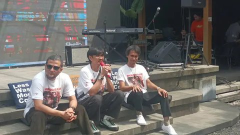 Sheila On 7 dalam peluncuran single "Memori Baik". (Liputan6/Naia Trianisa Pangestu).