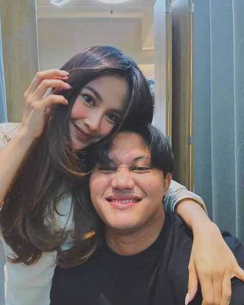 Rizky Febian dan Mahalini. (sumber: Instagram/rizkyfbian)