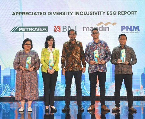 PNM Raih Penghargaan Appreciated Diversity Inclusivity ESG Report di Ajang ESG Appreciation Night