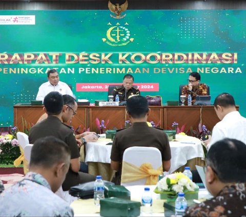 Kick-Off Meeting Desk Koordinasi Peningkatan Penerimaan Devisa Negara, JAM-Intelijen Bentuk 3 Pokja