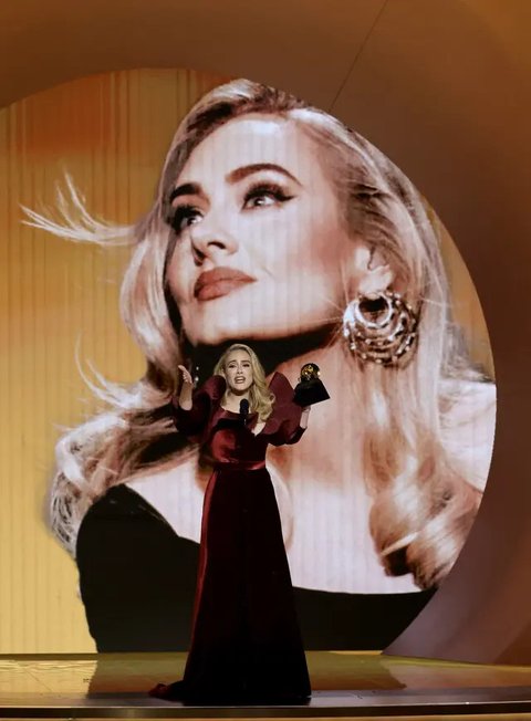 Adele. (Frederic J. Brown / AFP)