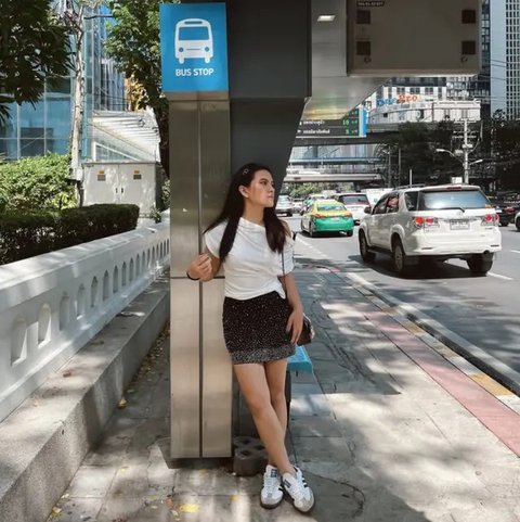 Gaya Marsha Aruan Liburan di Thailand. [@aruanmarsha]