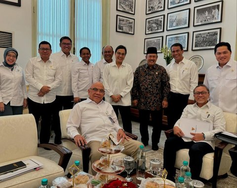 Sejumlah Menteri Hadiri Rapat Terbatas Dipimpin Presiden Prabowo